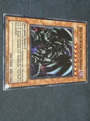 Red Eyes Black Metal Dragon κάρτα καινούργια