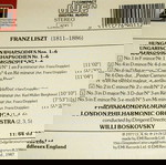  LISZT-UNGARISCHE RHAPSODIEN NOS.1-6-WILL DOSKOVSKY CD