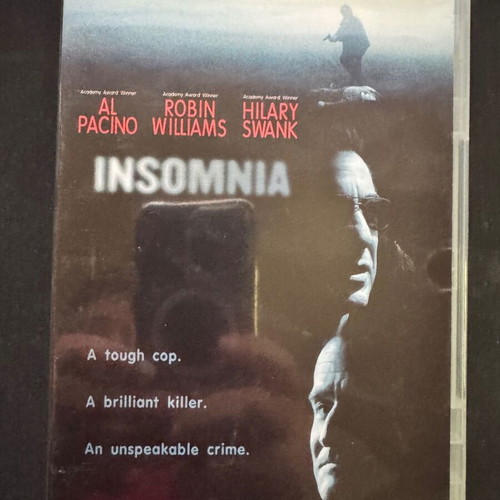 Insomnia DVD like new, thriller drama with subtitles