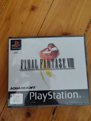 Final Fantasy VIII PS1 παιχνίδι μεταχειρισμένο, πλήρης γαλλική έκδοση με εγχειρίδιο
