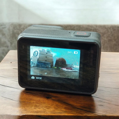 GoPro Hero6 Black 4K κάμερα μεταχειρισμένη, η μπαταρία φορτίζει 100%