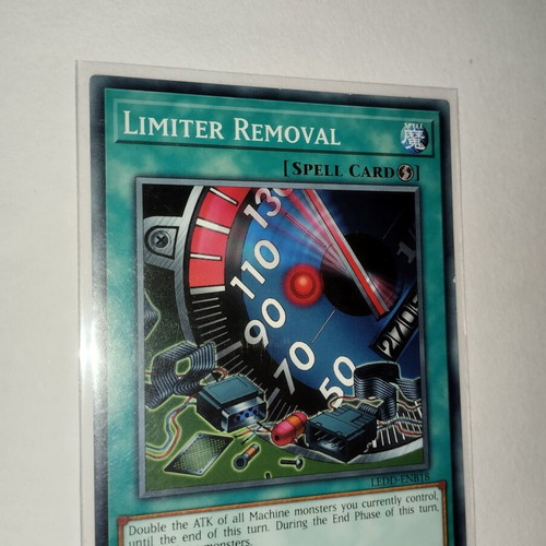 Limiter Removal Yu-Gi-Oh! spell card, common rarity