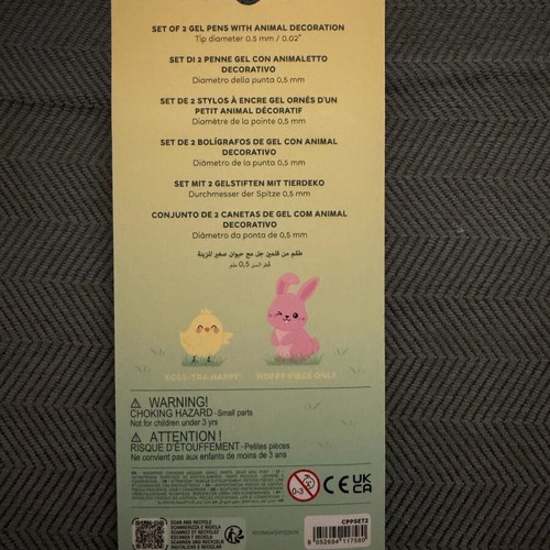 Legami Limited Edition pen set new from Happy Easter series