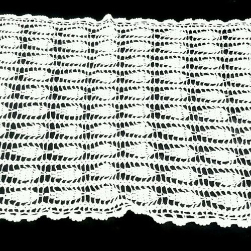 Vintage handmade table linen used