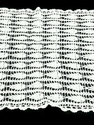 Vintage handmade table linen used