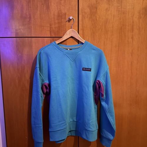 Columbia sweatshirt, size M, turquoise