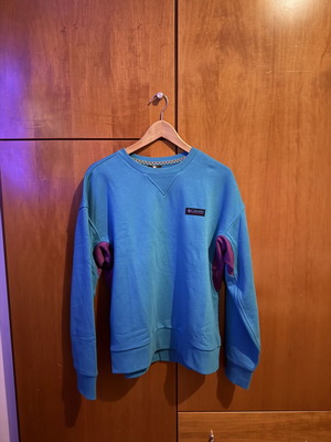 Columbia sweatshirt, size M, turquoise