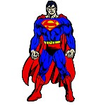  Σουπερμαν Superman comic comics κομικ κομικς κομιξ αυτοκολλητο διακοσμητικο φιγουρα τοιχου απο καουτσουκ 13X22 εκ. για παιδικο εφηβικο νεανικο δωματιο