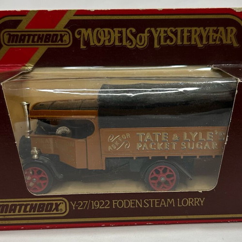 Matchbox 1984 Models of Yesteryear Y-27 1922 Foden Steam Wagon like new
