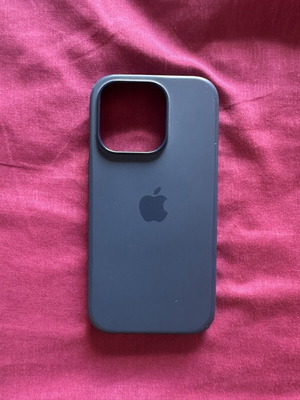 Apple Silicone Case for iPhone 14 Pro like new, blue