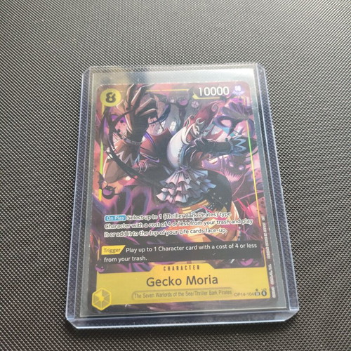 Gecko Moria OP14-104 One Piece card like new