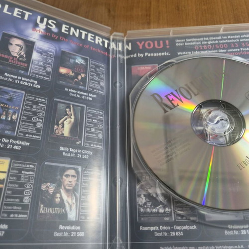 Revolution DVD like new, dramatic movie with Al Pacino
