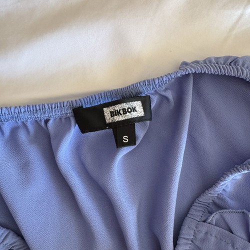 Bik Bok Harbour strapless dress Small like new, light blue