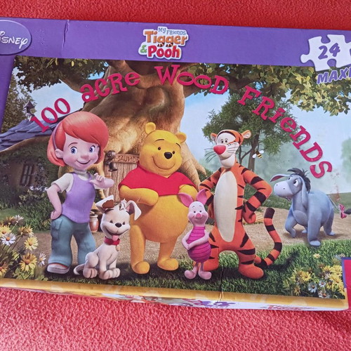 Winnie the Poo παζλ μεταχειρισμένο με μεγάλα κομμάτια