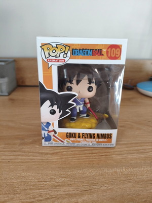 Funko Pop Dragon Ball Goku and Flying Nimbus 109 like new