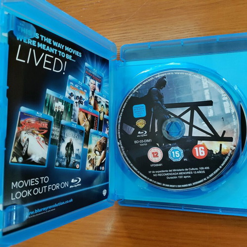 Batman The Dark Knight Blu-ray Special Edition two-disc like new with English subtitles