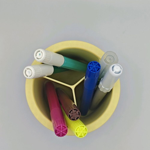 Pencil holder new, container-shaped made of esun pla+ material