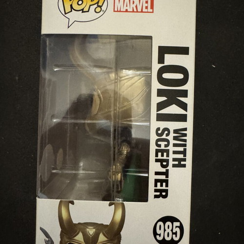 Funko Pop Loki with Scepter