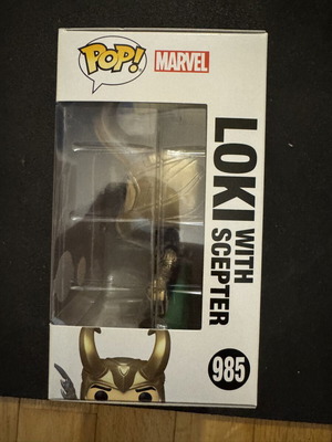 Funko Pop Loki with Scepter