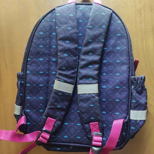 Herlitz Crown purple kindergarten backpack used