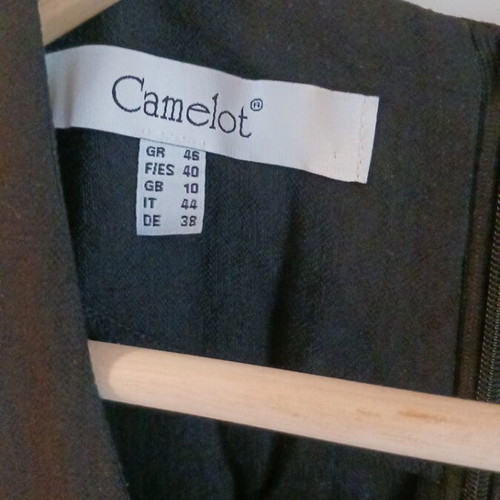 Maxi dress Camelot black size 40 like new