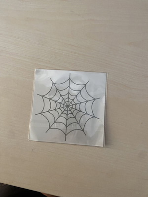 Tattoo henna spider web new