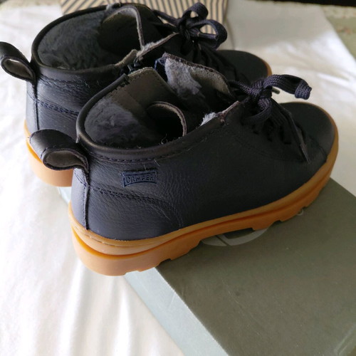 Camper boots for boys size 32 like new, blue