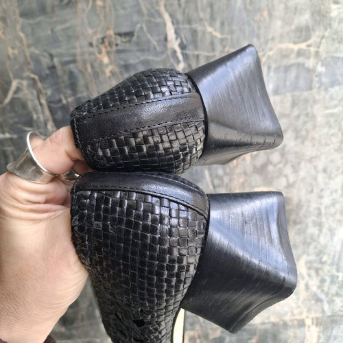 Miista London Taissa Block heels like new, black, size 38
