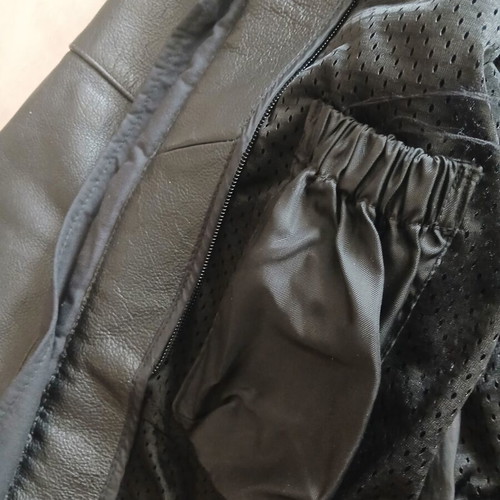 Bering leather jacket used, black, size M