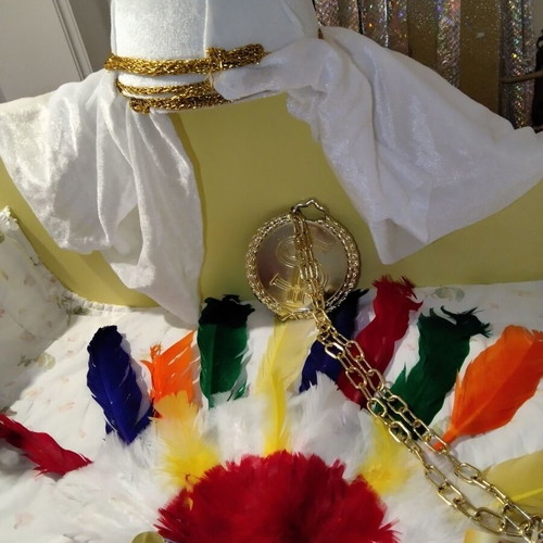 Carnival accessories set, like new, 3 pieces