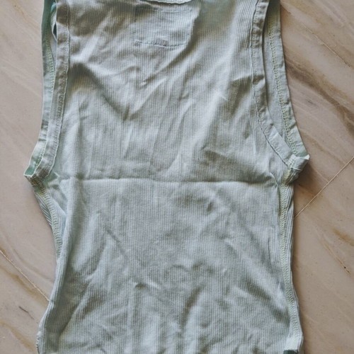 Ed Hardy vintage tank top women's XS turquoise like new