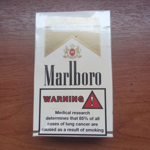 Marlboro Lights collectible cigarette pack new, hard case 2000s