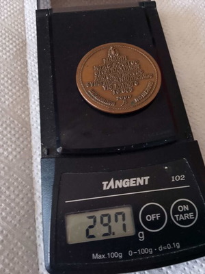 Εκκλησιαστικό χάλκινο μετάλλιο 2000 Οικουμενικού Πατριαρχείου