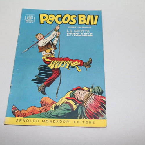 Pecos Bill 11 Episode 78 Comic used, vintage Italian