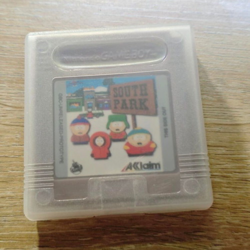 South Park Game Boy Color Unreleased Prototype Retro Game like new