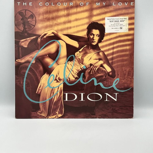 Celine Dion The Colour Of My Love vinyl record used