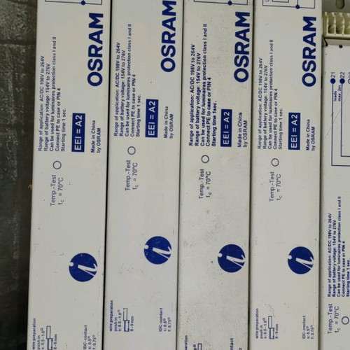 Osram Quicktronic dimmer used, pack of 7 for T5 fluorescent lamps