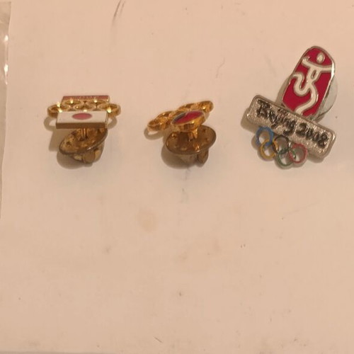 Ολυμπιακά pins σετ σαν καινούργιο, 5 τεμάχια από Σίδνεϊ 2000 έως Πεκίνο 2008