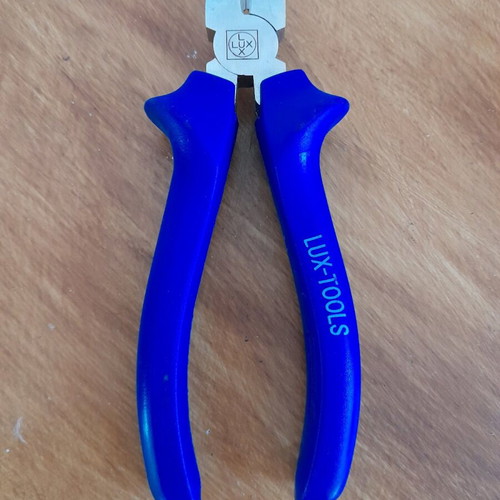 Lux tools used tools set with hammer, pliers, side cutter