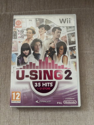 U-Sing 2 Nintendo Wii game used, complete