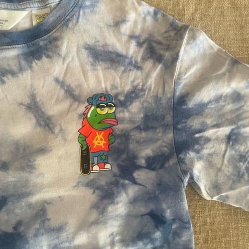 H&M Tie-Dye SpongeBob T-shirt used, size 8-10 years