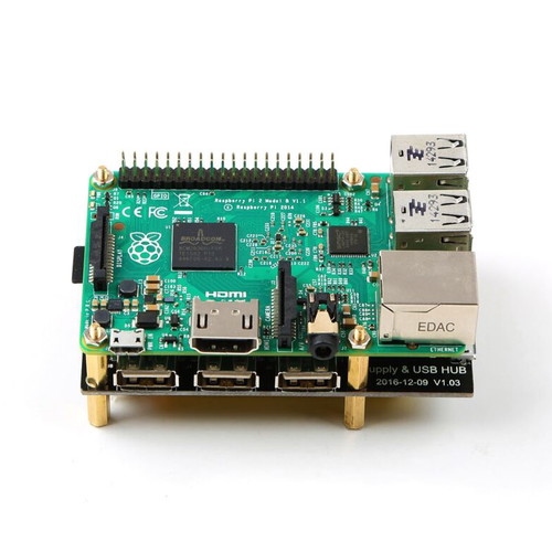 Raspberry Pi UPS and USB Hub new with 4 ports