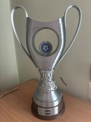 Κύπελλο Ελλάδος 2026 ΟΦΗ καινούργιο 3D Printed Συλλεκτικό Αντίγραφο
