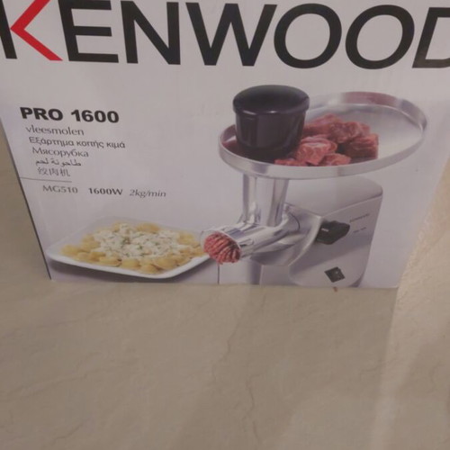 Kenwood Meat Grinder 1600W Silver New