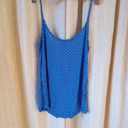 BSB Blue Polka Dot Shirt like new, size M