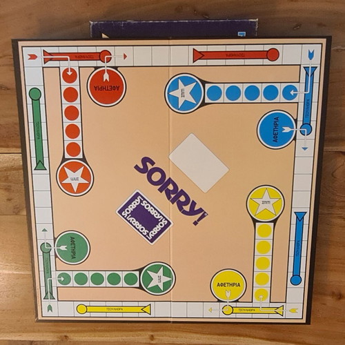 Sorry Nilco 4423 board game like new, 1990s edition