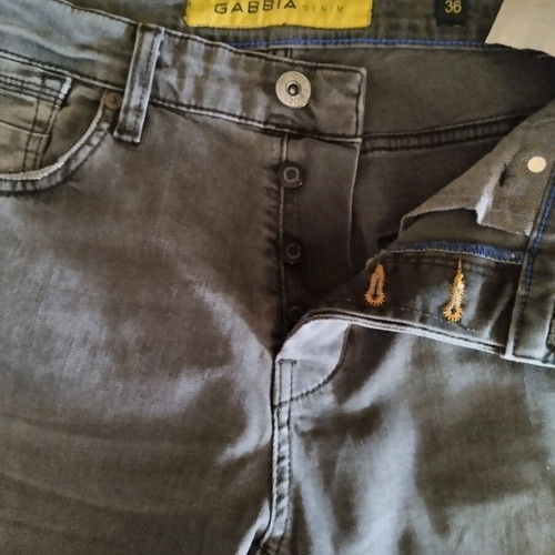 Men's denim pants like new, anthracite, size 36