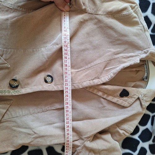Love Moschino Corduroy Jacket used, beige, size 44 medium