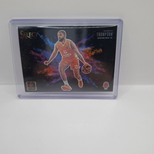 2025-26 Select Euroleague Darius Thompson Color Blast SSP like new