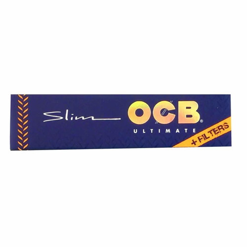 OCB Ultimate King Size Slim cigarette paper with filters new